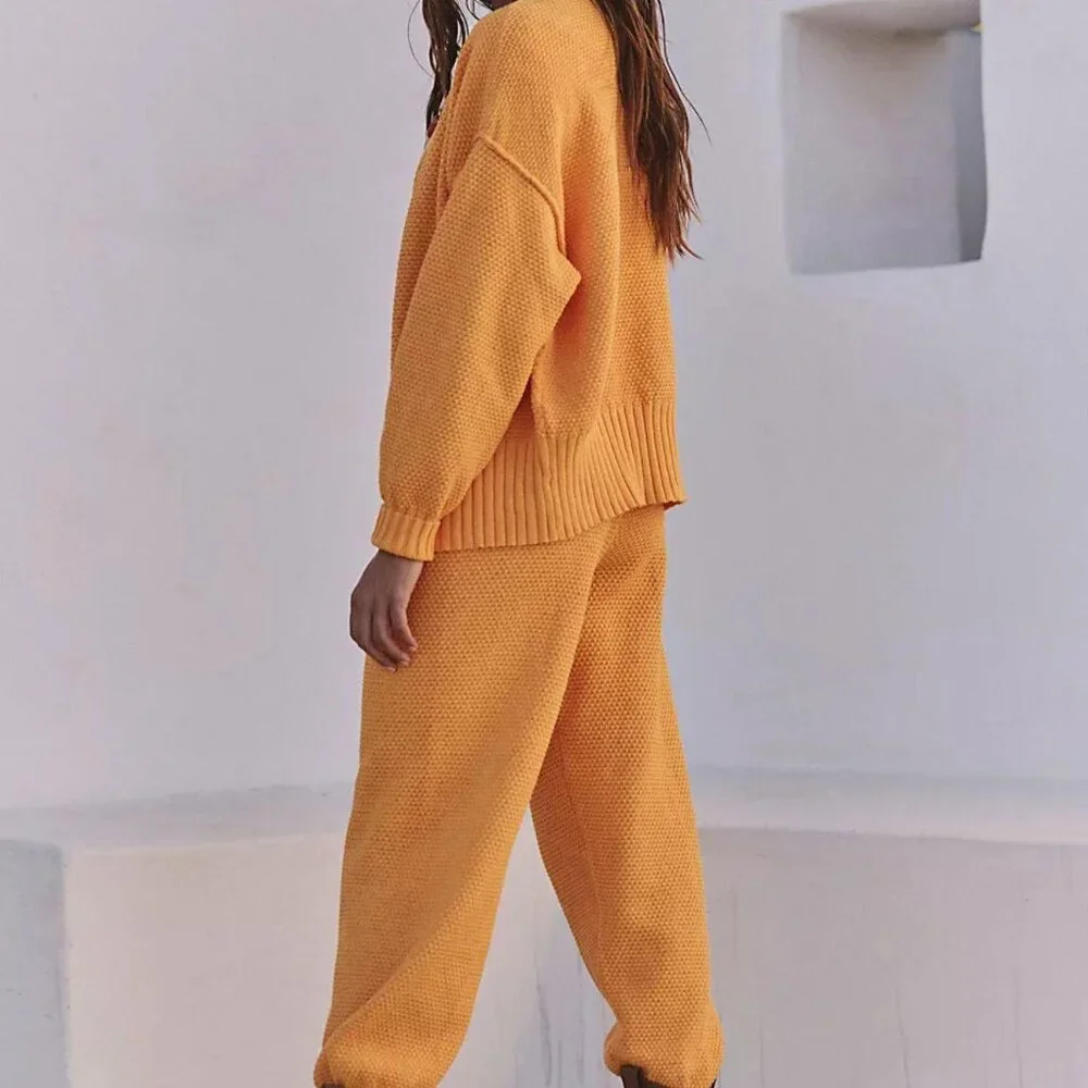 Free People Hailee Cardi Cardigan California Poppy Knit Sweater - Picture 3 of 6